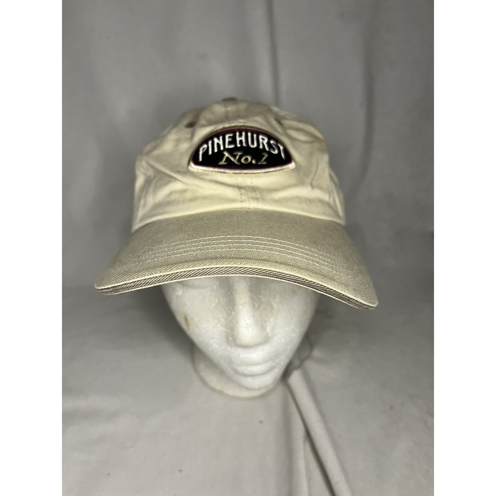 Cap Ahead Limited Edition Pinehurst No. 2 1895 Beige Adjustable